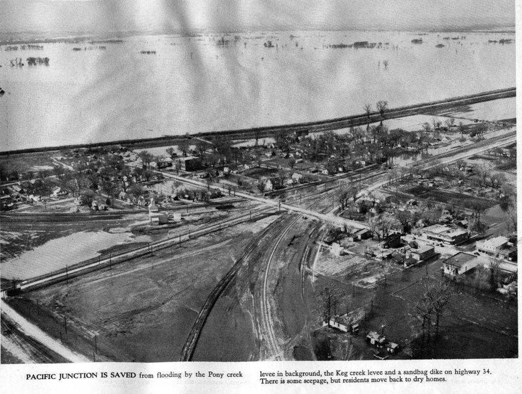 Pacific Junction Tracks 1952
